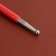 A set of bilateral cardin for embossing on the skin, 3 pcs, 16 cm, red color