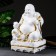 Piggy bank "Hothey sitting big" gilding, 32x25x51cm