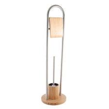Axentia bonja toilet settings, with a bamboo holder, Ø 22x80 cm