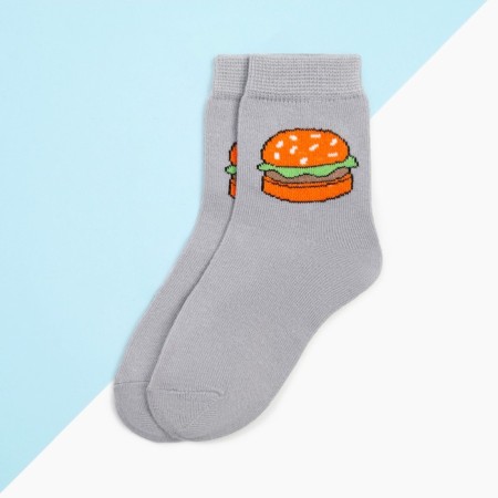 Nosk children's kaftan "burger", size 14-16 cm, color gray color-1