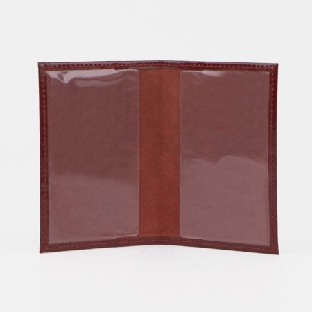 Cover for a military card, red color is smooth-2