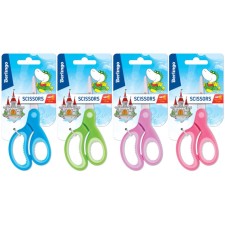 Baby scissors 13 cm, berlingo, color mix