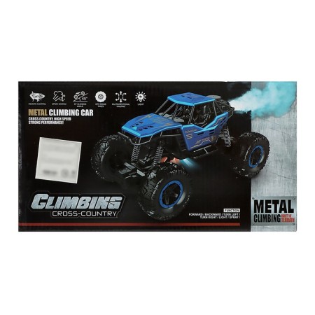 Jeep "All -terrain vehicle", radio control, smoke, metal elements, black-11