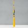Suspension Textile "Lotus" yellow 2x10x29 cm