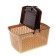Basket 47x36x27.5 cm, brown