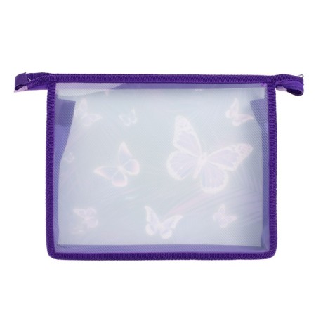 Folder for notebooks A5, 230 x 190 x 50 mm, lightning from above, plastic, calligrata "butterflies"-2