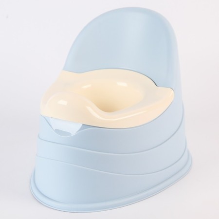 Two-color pot, light blue color-8