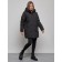Winter jacket female, size 50, black color