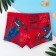 Bathing swimming trunks for the boy "Optimus Prime", transformers, height 110-116 (32), red color