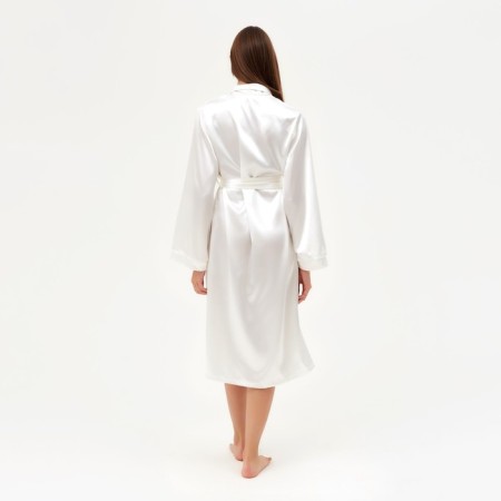 Women's robe minku: Light Touch Milk color, river 48-2
