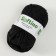 Knitted yarn 100% cotton "lentino mini" 100 g 40 m color 09 coal-black