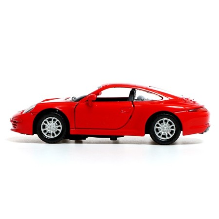 Metal Race machine, 1:32, inertia, light and sound, red color-1
