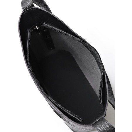 Female bag, artificial leather, 255x295x115 cm, black-3