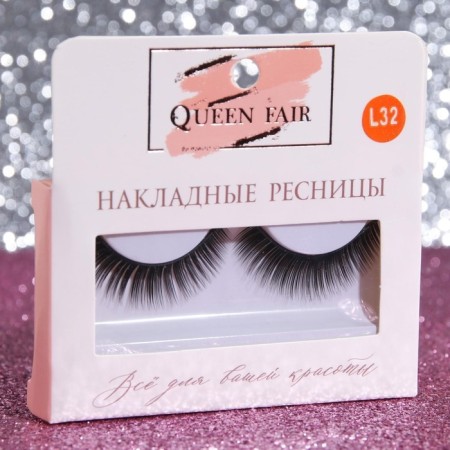 Falled eyelashes "Magic look", without glue, black color-5