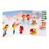 New Year. Chocolate postcard "unforgettable fun", 5 g