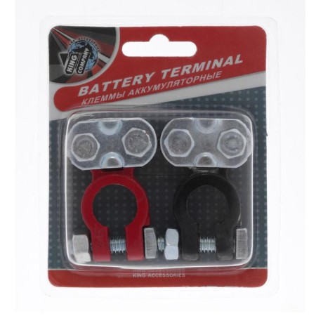 Two batteries Nova Bright, in the blist, black/red, set 2 pcs-2