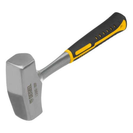 Sledgehammer Denzel 11012, all -metal, two -component handle, 1.5 kg-1