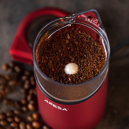 ARSA AR-3606 coffee grinder, electric, 180 watts, 50 g, red-5