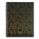 A notebook of 80 sheets in a cage on the crest of Meshu "Black Cat", a double cover, matte lamination, foil embossing