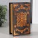 Safe wood book leather "Secrets of accumulation and increased" 17x11x5 cm