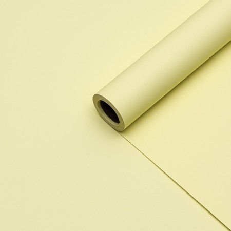 Matte film 0.5 x 10 m 65 μm, pastel series, yellow-1
