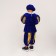 The carnival costume "Prince", the color is blue, p. 36, height 122-128 cm