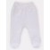 Sliders on a wide elastic band “kids”, seams outward, height 56 ​​cm, white color