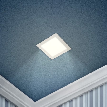 Lamp built -in era LED, IP20, 3W, 85x85 mm, 4000k, 90lm, white color
