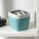 Ellisa toothbrushes stand, turquoise color
