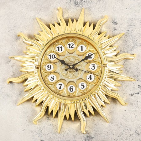 Wall clock, series: interior, "Carora", discrete move, 35 x 35 cm