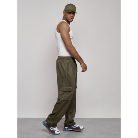 Sports pants, size 56, khaki color-3