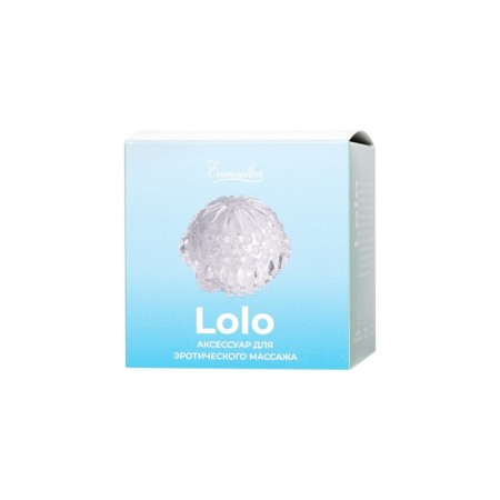 Eromantica Lolo erotic massage accessory, 7 cm, colorless color