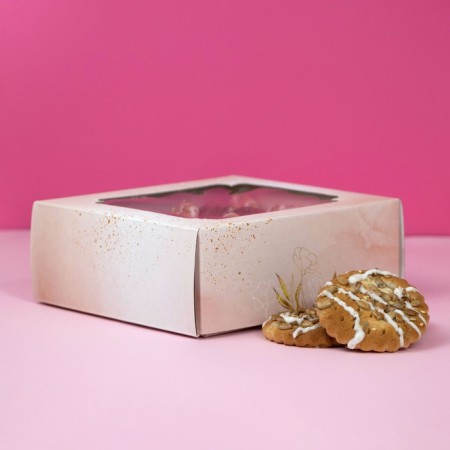 The box is self-assembly, the cover is, with the window, "serenity" 14.5 x 14.5 x 6 cm-4