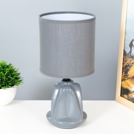 Laura table lamp E14 40W Gray 13x13x26.5 cm Risalux