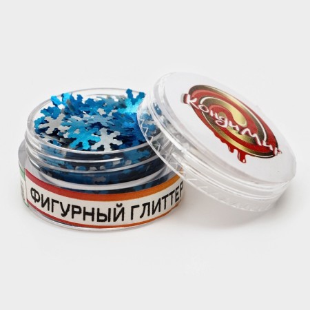 Glitter Figure Snowflake Mix 0.5 g-3