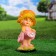 Garden figure "Girl Manyun" 14x13.5x29cm,