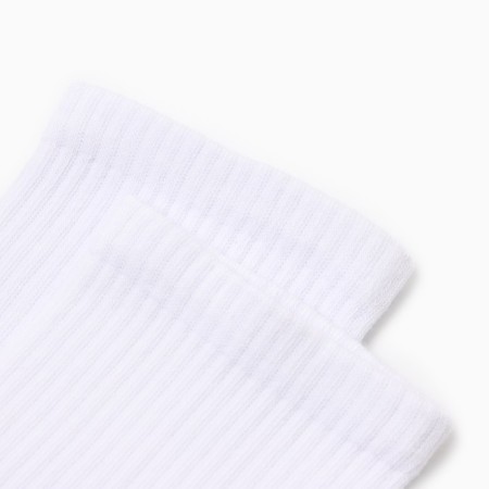 Male socks shortened, white/gray color, rr 29-1