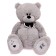 Soft toy "Bear Deddy", gray color, 80 cm