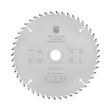 Disk of wood and chipboard Berger BG1653, optimal cut, 255x30/25.4/20/16x48z, 3.2/2.2mm 9841