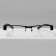 Ready glasses GA0524 (color: C1 black; diopter: + 2; tint: no)