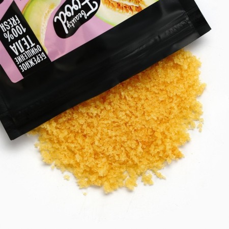 Скраб для тела соляной, 250 г, аромат дыни, BEAUTY FOOD-4