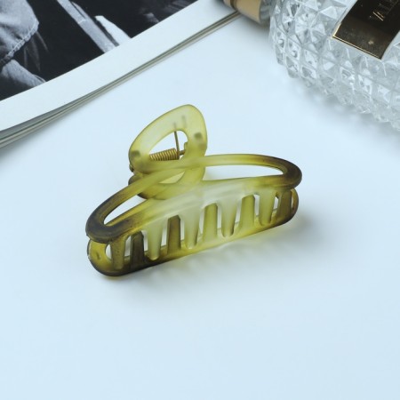 Hair crab "Candy" matte loop, 6.5 cm, mix