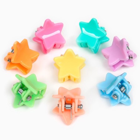 Gift set, hair gum 10 pcs, hairpin crab 10 pcs, gravity farz-4