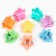 Gift set, hair gum 10 pcs, hairpin crab 10 pcs, gravity farz