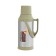 Thermos 3.2 l, with a glass flask, retains heat 12 hours, with a mug, olive