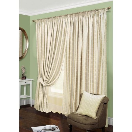 Set of curtains on braid Motive - S, size 552x270 cm, tulle - 600x270 cm