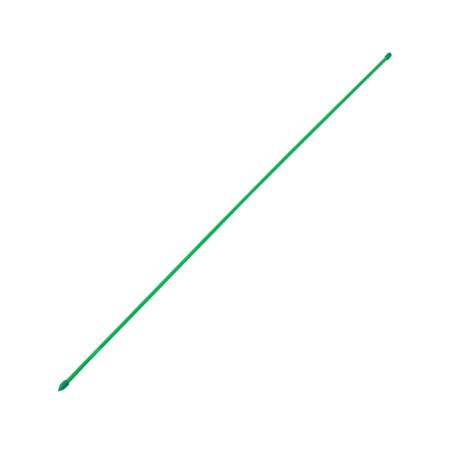 Pegs for garter plants, h = 120 cm, d = 1 cm, metal, green