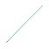 Pegs for garter plants, h = 120 cm, d = 1 cm, metal, green