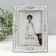 Photo frame 2033 10x15 cm "Glaze" plastic, col. silver