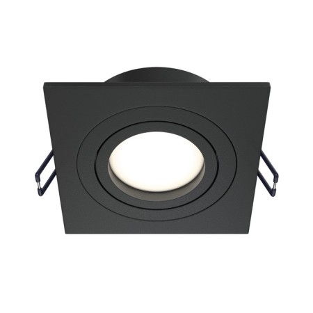 The built-in lamp Technical DL024-2-01B, 1x50W, 9.2x9.2x2.5 cm, GU10, Black Color Black